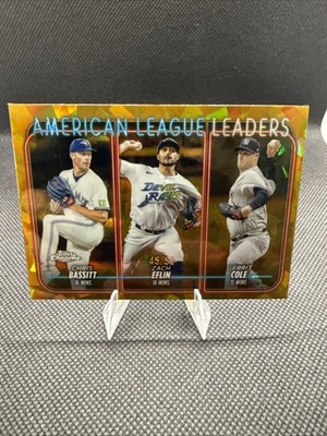 2024 Topps Gold Sapphire Edition - Gerrit Cole, Chris Bassitt  Zach Efflin 45/50