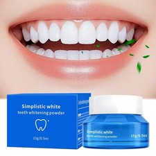 Purely WHITE DELUXE Teeth Whitening Powders,Instant Whitening and Stain Removal