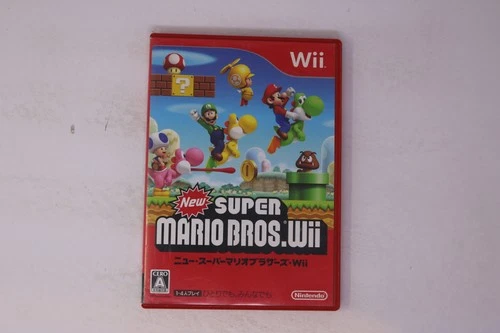 New Super Mario Bros. Wii Nintendo Wii JPN (Region Locked)