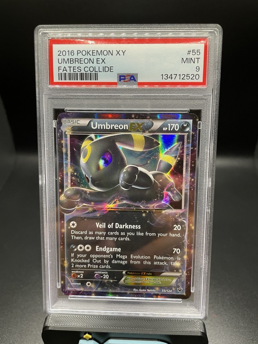 FA/Umbreon EX 2016年 Mint 9 1stエディション Umbreon EX #55 PSA 9 2016 XY Fates Collide Pokemon TCG Mid Era | eBay
