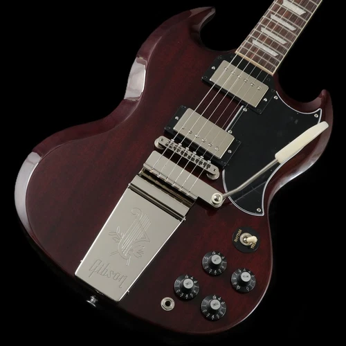Gibson Exclusive SG Standard 61 Maestro Vibrola w T-Type Pickup Aged Cherry 3.38