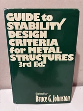 Guide to Stability Design Criteria for metal structures - Bruce Johnston 1976