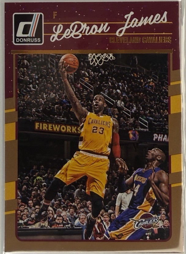 2016-17 Panini Donruss - LeBron James, Kobe Bryant #15