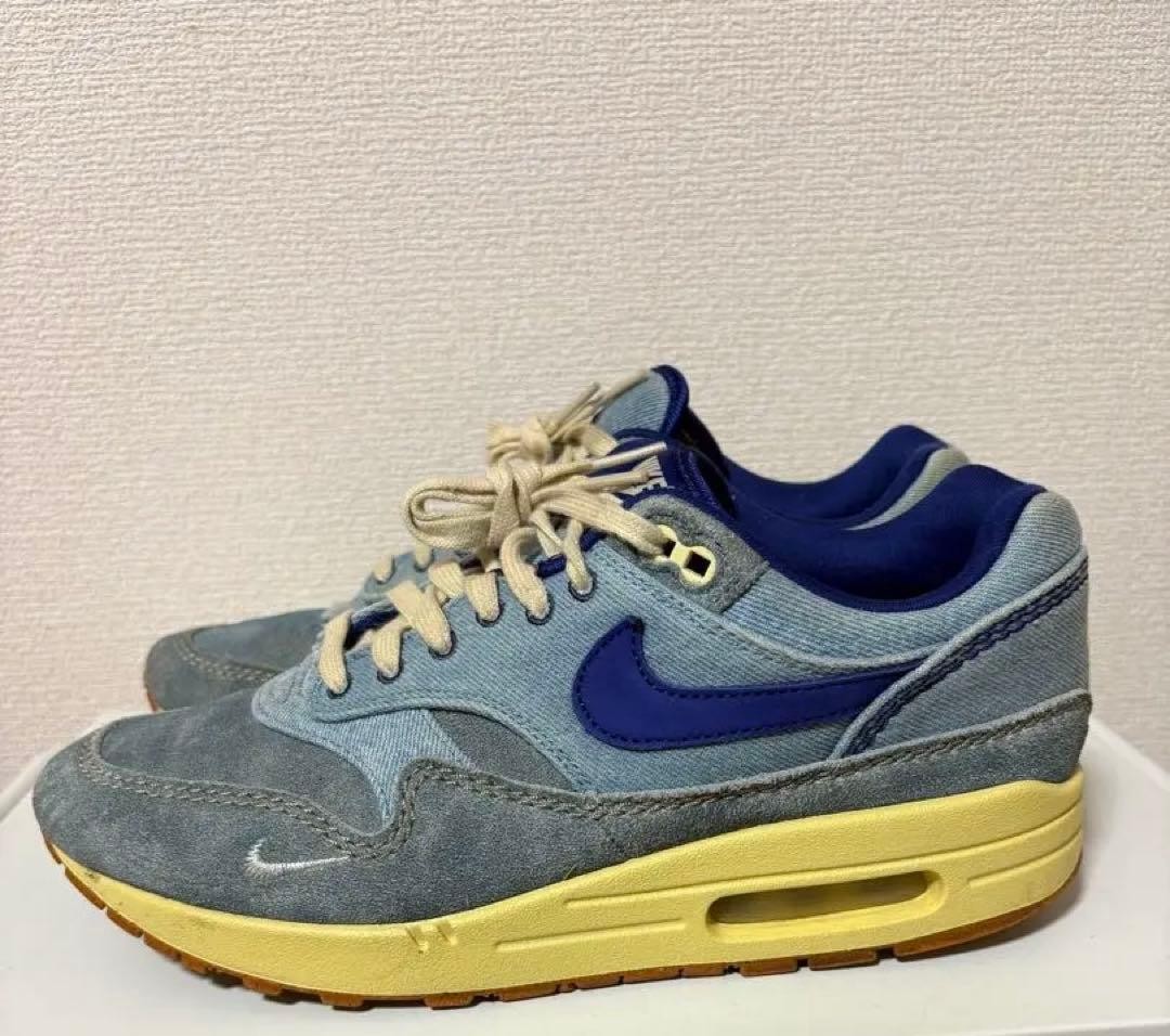 Nike Air Max 1 PRM Dirty Denim Men’s US10 28cm Sneakers