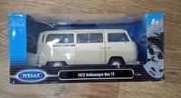 Vw Bus T2 Beige Fensterbus 1/24 Ca.18Cm Oldtimer Modelauto