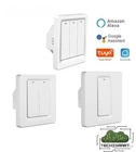 WiFi Smart Light Switch Neutral Wire Optional Tuya Wifi No Neutral