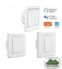 WiFi Smart Light Switch Neutral Wire Optional Tuya Wifi No Neutral
