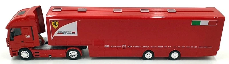 Altaya масштаб 1/43 RT01 - Iveco F1 транспортер грузовик Scuderia Ferrari - красный - Изображение 4 из 4