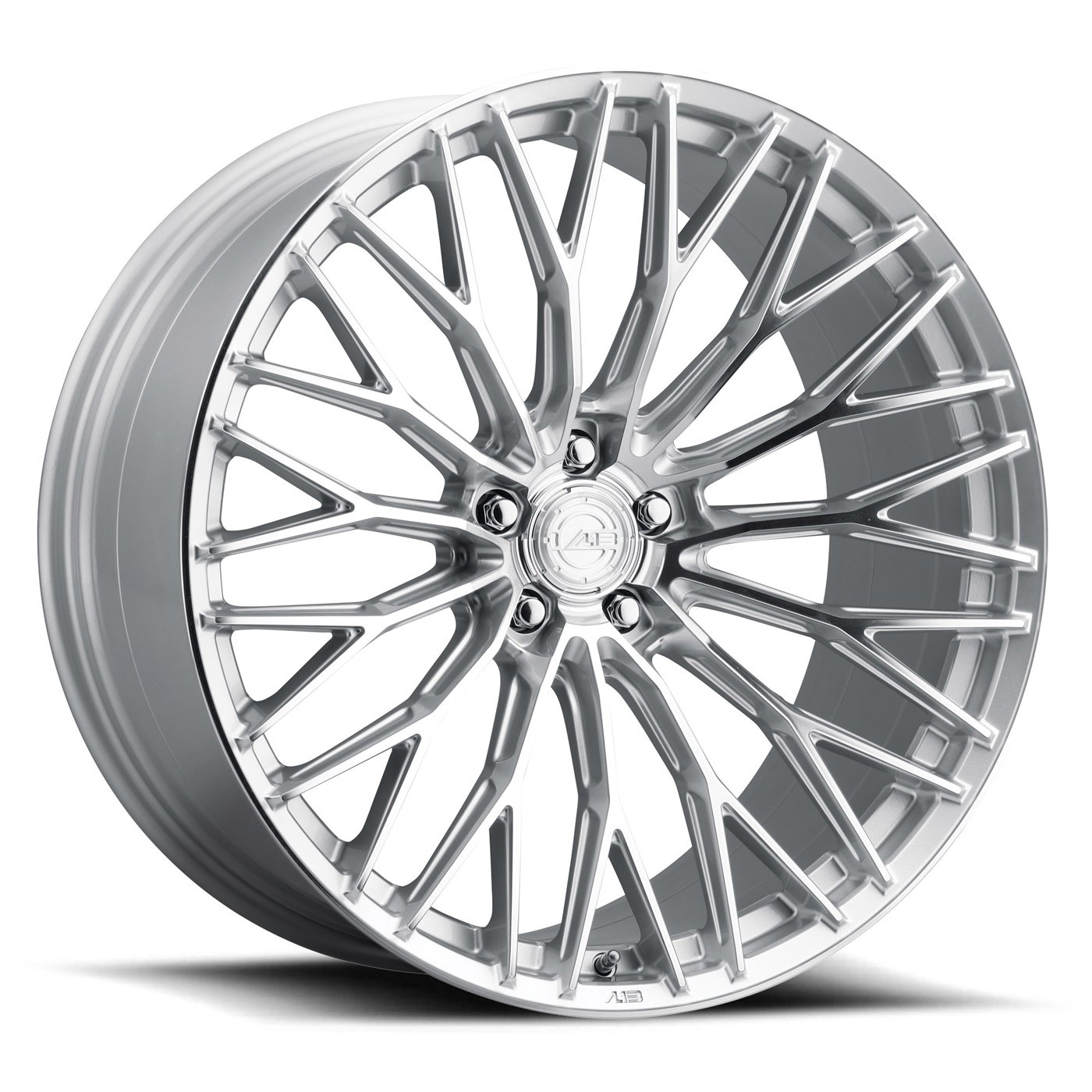 22" AL13 FR100 Silver 22x9 22x10.5 Concave Wheels Rims Fits Maserati Ghibli