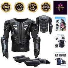 Adventure-Ready Kids Dirt Bike Armor Suit - Adjustable Protection for Ages 3-10