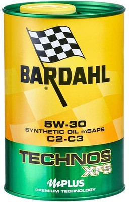 Bardahl - Engine Oil For Cars, Technos XFS C2-C3 5W30, Maximizes Performance