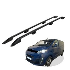 Dachreling passend für Citroen SpaceTourer L2 Baujahr ab 2016 Schwarz mIt ABE Dachreling passend für Citroen SpaceTourer L2 Baujahr ab 2016 Schwarz mIt ABE