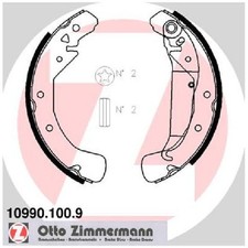 Bremsbackensatz 24317164 hinten für Opel Vectra B J96 Zafira A T98