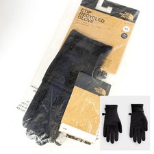  NEW MEN The North Face Etip Recycled Gloves TNF BLACK NF0A4SHA JK3   