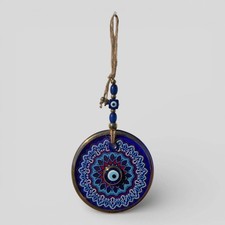Evil Eye Wall Hanging, House Protection, Home Decor Large Wall Hanging Double La
