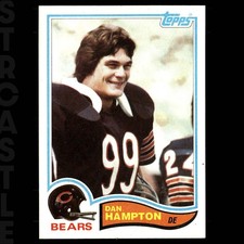 Dan Hampton 1982 Topps #297 Chicago Bears 🏈 Football Card