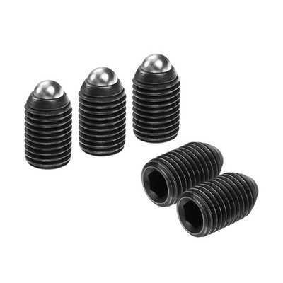 10pcs M16x25 Screw Thread Ball Plunger High Carbon Steel Hex Socket Spring Ball