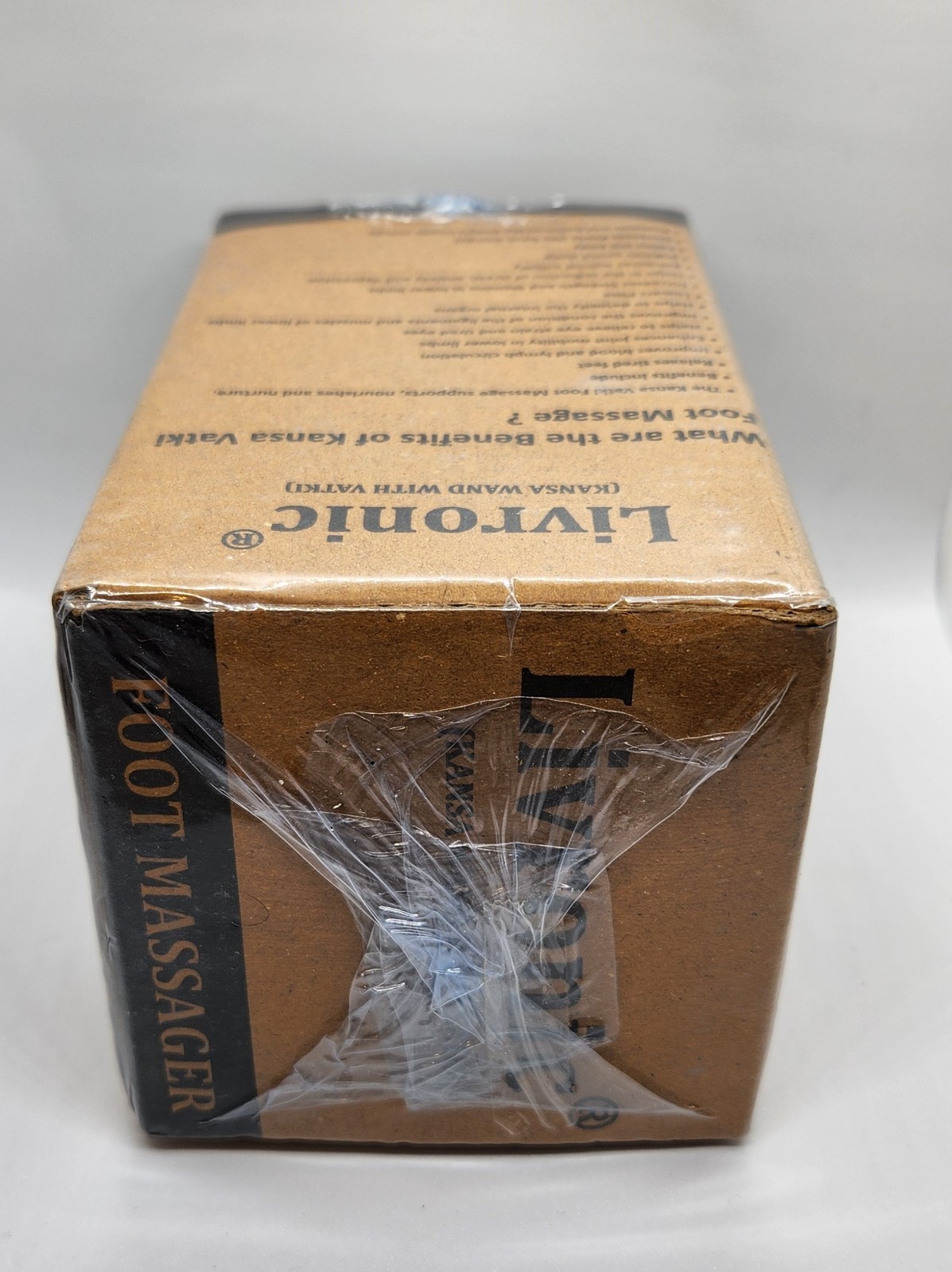 Livronic® Bronze Kansa Foot Massager (WAND WITH VATKI)