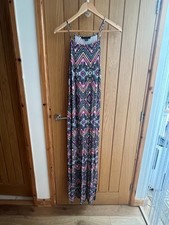 Atmosphere multicoloured maxi dress size 14 used