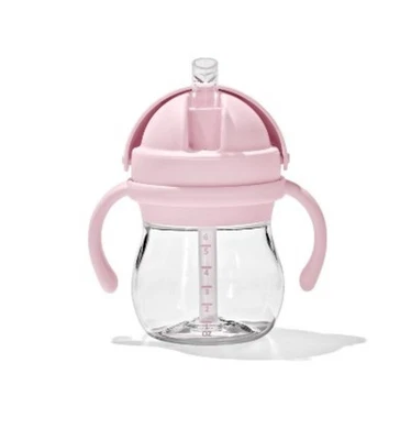 OXO Tot Transitions Straw Cup 6oz 150ml Pink Leakproof Baby Cup 4M+ NEW - Image 1 of 4