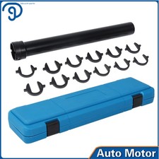 Inner Tie Rod Removal Installation Tool Set With 12 Sae Metric Adaptors 13pc