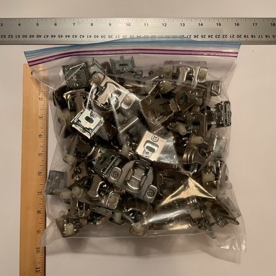 50 NEW Blum 38C355-01 Compact 1/2'' Overlay Hinges w/ 38N310-03.01 Mount Plates