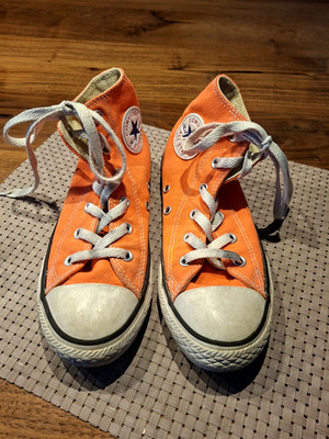 CONVERSE All Star Kinder Schuhe Mädchen Größe 32 Farbe orange