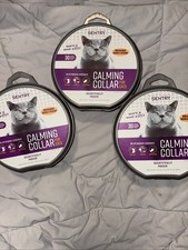 3 Sentry Cat Calming Collar 30-Day Stress Anxiety Relief for Cats