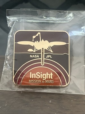 NASA InSight Mission to Mars Pin New