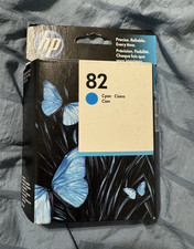 HP 82 Cyan Genuine/Original Ink Cartridge CH566A for DesignJet