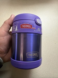 Purple FUNtainer 10oz Insulated Food Jar - Kids' Perfect Lunch Companion