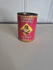 Vintage Seasoning Tin, Diamond Crystal Salt Shaker , Tin Bank