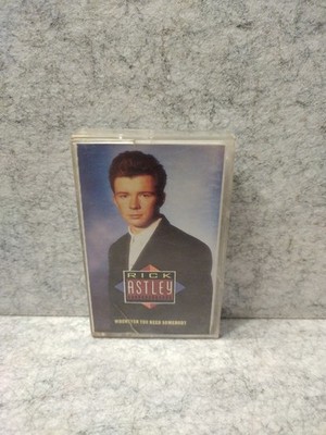 Rick Astley Whenever you Need Somebody (BMG, 1987, Cassette)