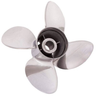Solas Prop 4-Blade Stainless Propeller E series Rubex HR4 #9553-141-18