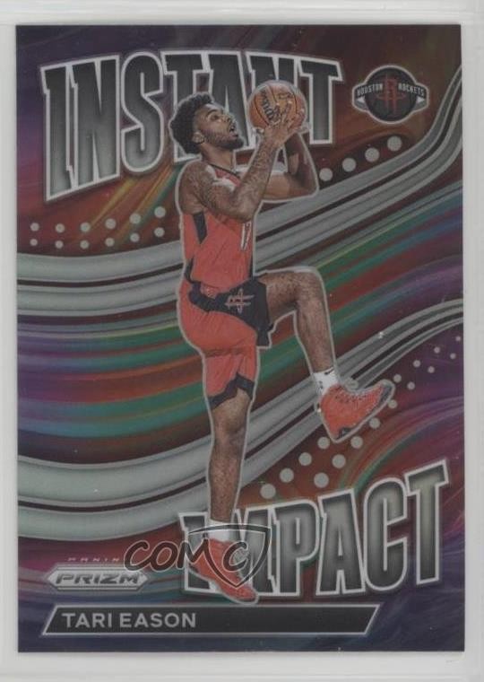 2022-23 Panini Prizm Instant Impact Silver Prizm Tari Eason #9 Rookie RC 13a8