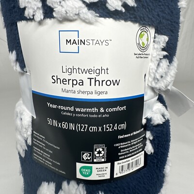 Sherpa Blanket Walmart Mainstays Blanket Mainstays Super Soft