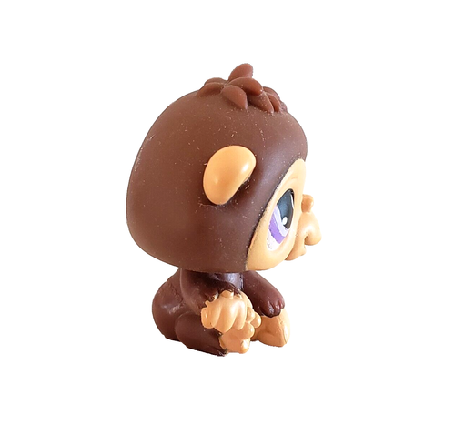 Littlest Pet Shop CHIMPANZEE 359 Authentic LPS PURPLE EYES 2007 - Picture 3 of 9
