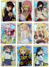 ❤️9 Goddess Story Waifu Cards 5M09 Assorted SCR Waifu Doujin Anime 9 Card Set