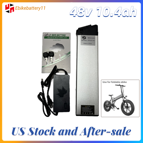 48V 10.4Ah Ebike Lithium Li-ion Battery Samebike 20/26 Electric Bicycle 20A BMS