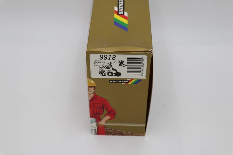 BRITAINS JCB LOADALL 520 Telescopic Forklift Loader 1:32 SCALE 9918 NEW - Image 4 of 4