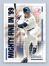 2000 Fleer Impact #14MF Jim Leyritz Mighty Fine in '99