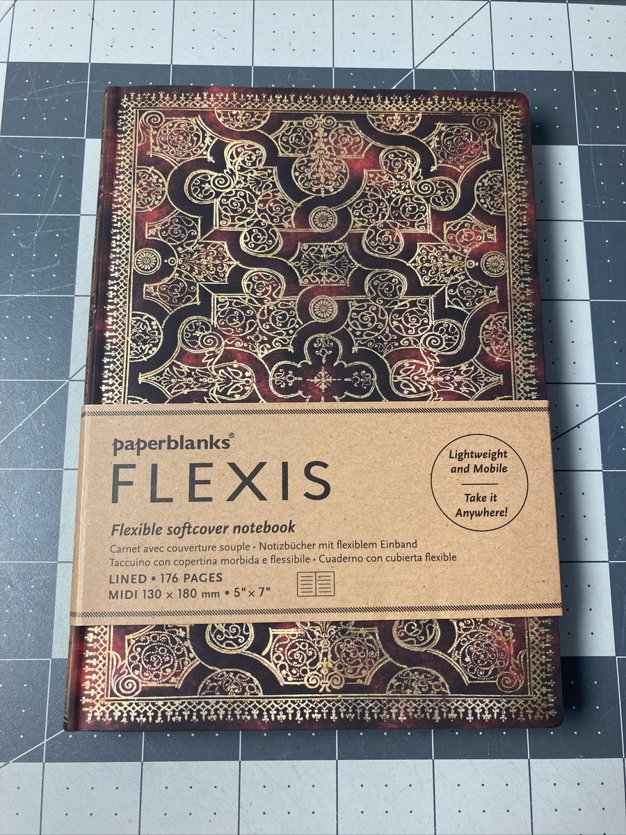 Taccuino Paperblanks Poesia In Fiore - Copertina Morbida Flexi, Formato Midi, Righe - Foto 5