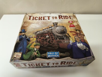 Ticket to Ride Board Game A Cross-Country Train Adventure for Friends and Family