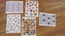 Current Sticker Sheets - 5 Varieties - You Choose