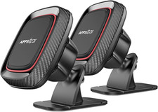 2 Pack Magnetic Phone Holder for Car, Super Strong Magnet Phone Mount for C
