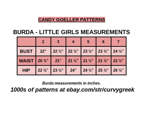 Burda 9327 Baby Dresses w Elastic Waist & Bow Detail Sz 3M - 2 UNCUT Pattern - Picture 4 of 5