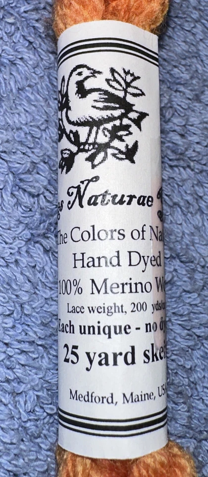 Res Naturae Yarns 100% Merino Wool Crewel Tapestry Yarn Monarch Hand Dyed - Image 2 of 4