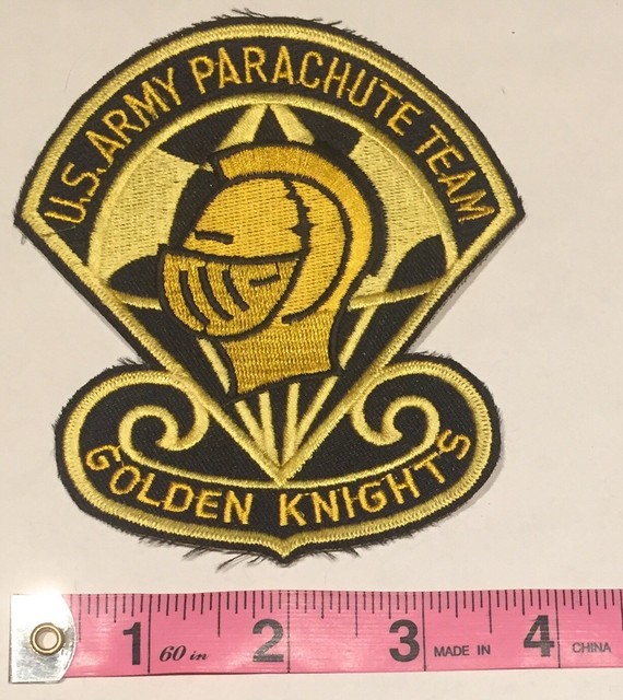 U.S. Army Parachute Team Golden Knights Iron on Patch 3" eBay