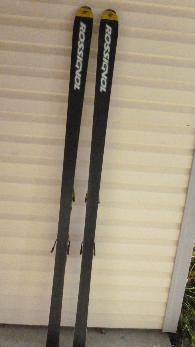 Rossignol Dualtec Generation Downhill Snow Skis with Rossignol Dualtec Generation Downhill Snow Skis with