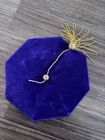 Doctoral Graduation Tam Unisex Purple Velvet 8-Sided with Gold Bullion